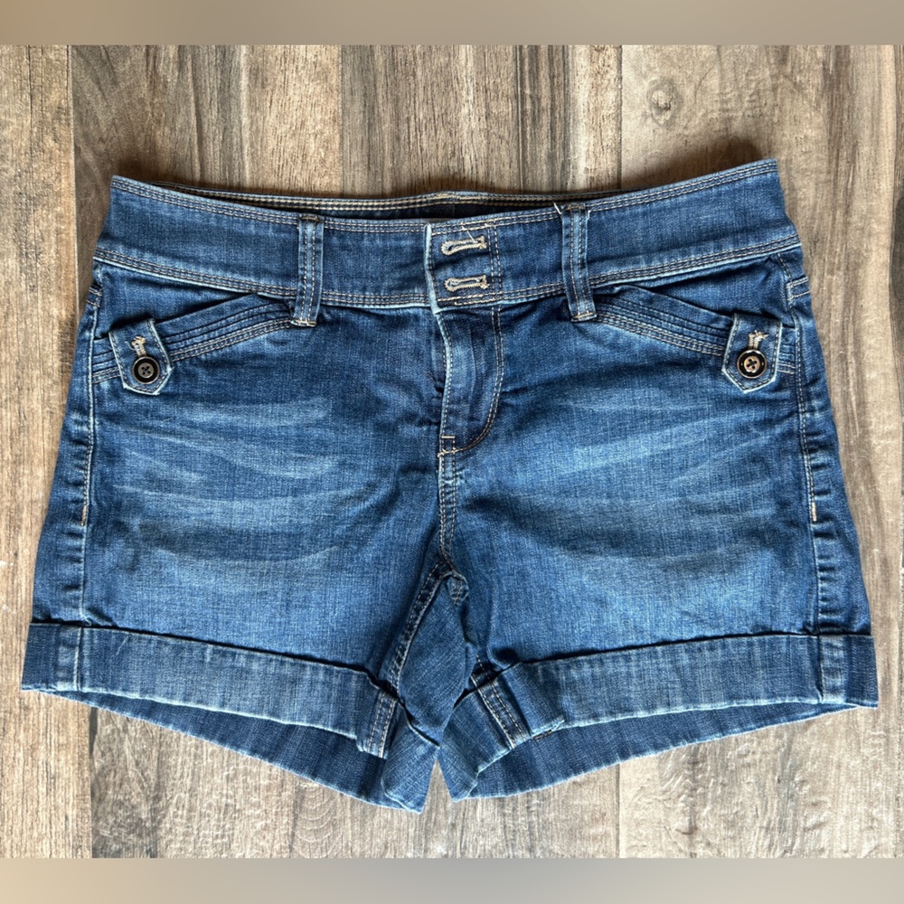 White House Black Market soft denim shorts